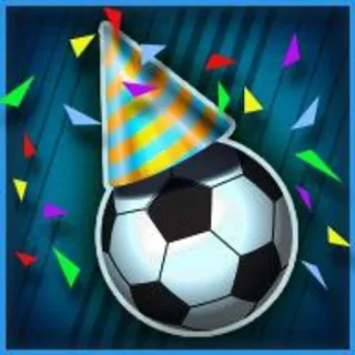 🌟 soccer, football, celebration, party, sports, ball, birthday telegram sticker