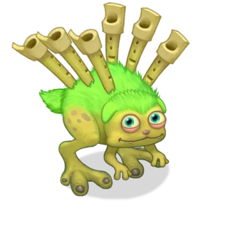 😳 Fung Pray My Singing Monsters monster, video game, Fung Pray, karakter, kartun telegram sticker
