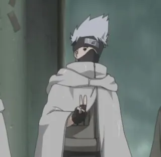 🎌 Kakashi Hatake Naruto anime, kakashi, naruto, character, hidden leaf village telegram sticker