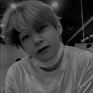 ▪️ V K-pop, idol, BTS, singer, celebrity, Asian, male telegram sticker