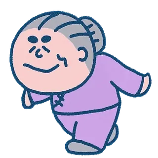😊 Grandma whatsapp sticker