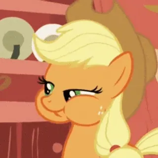 Applejack | @MLP_AnimatedStickers whatsapp stickers