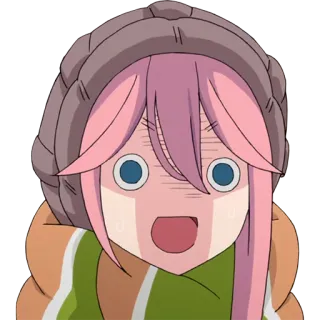 👻 动漫, 卡通, 女孩, 震惊, 惊讶, 害怕 telegram sticker