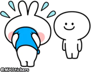 🙈 @MHStickers สติกเกอร์, น่ารัก, การ์ตูน, ร้องไห้, มีความสุข telegram sticker