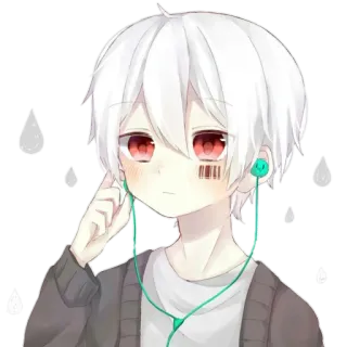 white boy @R666d1 whatsapp stickers