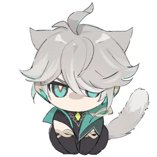 💠 จิบิ, แมว, อนิเมะ, มังงะ, น่ารัก, การ์ตูน, ศิลปะดิจิทัล telegram sticker