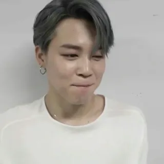 🃏 Jimin ジミン, Kpop, BTS, 歌手, ポートレート, 男性 telegram sticker