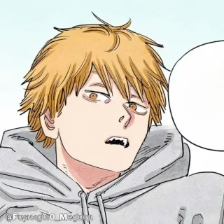 🪚 Denji Chainsaw Man Anime, Manga, Charakter, Denji, Chainsaw Man telegram sticker