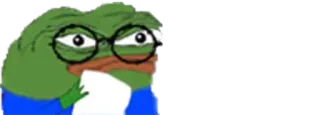 🧐 Pepe the Frog pepe, grenouille, mème, mème internet, émoticône whatsapp sticker