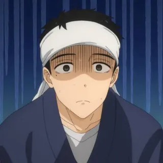 😰 Anime, Schweiß, Schockiert, Besorgt, Besorgt, Charakter telegram sticker