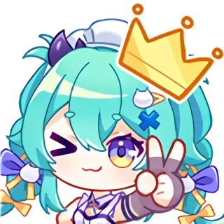 🥳 Anime, Dessin animé, Mignon, Sticker, Personnage, Kawaii telegram sticker