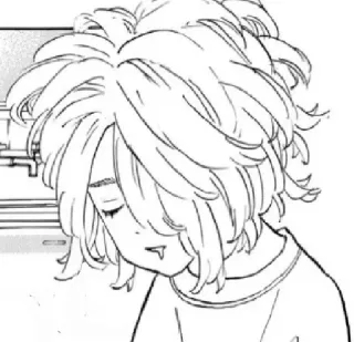 🙁 Anime, Manga, Dessin animé, Illustration, Personnage telegram sticker