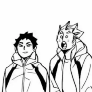 🖇 Kotaro Bokuto Haikyuu อนิเมะ, มังงะ, haikyuu, โคทาโร่ โบคุโตะ, ตกใจ, ประหลาดใจ telegram sticker