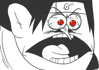 👨 meme, angry, cartoon, drawing, funny, rage, upset telegram sticker