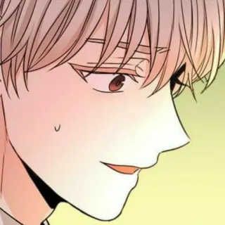 🍚 anime, manga, potret, karakter, tersenyum, pria, ilustrasi telegram sticker