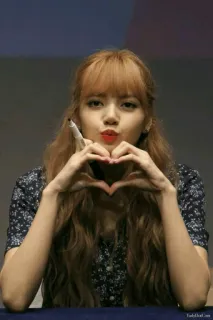 ❤️ Lisa K-pop, singer, celebrity, idol, Lisa, BLACKPINK telegram sticker