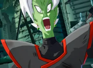 😮 Zamasu Dragon Ball Zamasu, Dragon Ball, Anime, Manga, Villano, Enojado, Grito telegram sticker