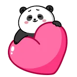 Панда Ок @TgSticker telegram stickers