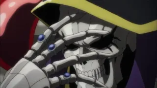 🤦 Ainz Ooal Gown Overlord 动漫, 骷髅, 巫师, 领主, 魔法 telegram sticker