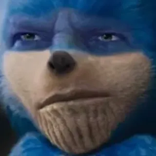 🦔 Sonic Sonic, Meme, Video game, Engraçado, Personagem, Filme telegram sticker