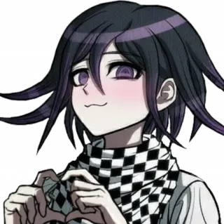 💜 Kokichi Oma Danganronpa Anime, Vilão, Travesso, Fofo, Danganronpa telegram sticker