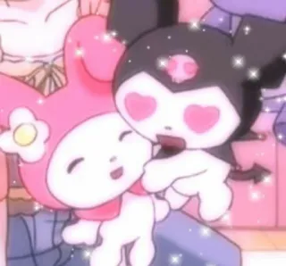 🌷 My Melody น่ารัก, คาวาอิ, ซานริโอ้, คุโรมิ, การ์ตูน, อนิเมะ telegram sticker
