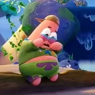 🐙 Patrick Star Patrick Star, SpongeBob SquarePants, cartoon, crying, sad telegram sticker