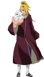 😡 Deidara Naruto アニメ, ナルト, デイダラ, 暁, 漫画 telegram sticker