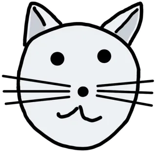 🐱 猫, 動物, ステッカー, 漫画, かわいい telegram sticker