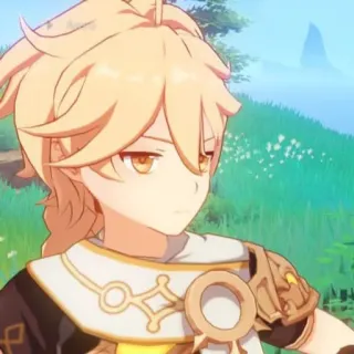 😒 Aether Genshin Impact Anime, Jeu vidéo, Personnage, Aether, Genshin Impact telegram sticker