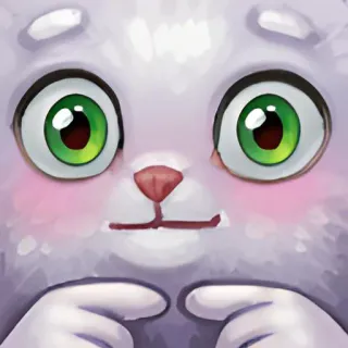 😳 cat, cute, animal, sticker telegram sticker