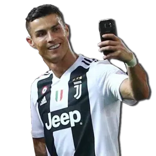 🤳 Cristiano Ronaldo voetbal, atleet, voetbal, selfie, Cristiano Ronaldo telegram sticker