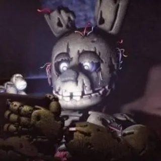 🌟 Springtrap Five Nights at Freddy's horror, animatronic, video game, springtrap, fnaf, scary telegram sticker