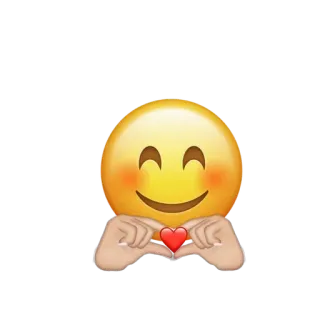 ❤️ emoji, trái tim, tình yêu, dễ thương, tình cảm, tử tế telegram sticker