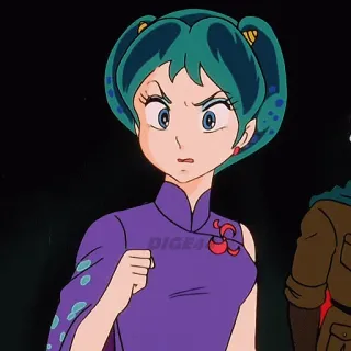 😼 DIGES Anime, Nhân vật, Chân dung, Phụ nữ, Nữ, Hoạt hình, Minh họa telegram sticker