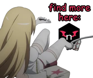 🐙 find more here: аниме, девушка, мультфильм, текст, найти, больше telegram sticker