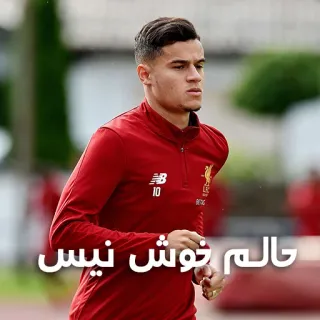 😪 حالم خوش نیس calcio, calcio, sport, atleta, Liverpool whatsapp sticker