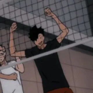 🌟 Kuroo Tetsurou Haikyuu!! anime, haikyuu, kuroo, volleyball, sports telegram sticker