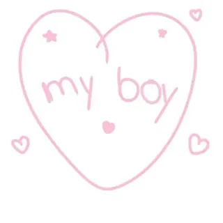 ❤️ my boy Liebe, Herz, süß, romantisch, Junge, Beziehung telegram sticker