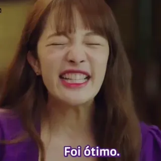 🥰 Foi ótimo. femme, joyeuse, excitée, personne, féminin, joie telegram sticker
