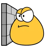 🤦‍♂️ Desenho animado, Bolha, Bravo, Parede, Personagem telegram sticker