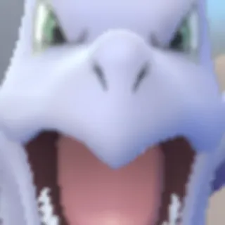 😵 Marowak pokemon, criatura, animal, rosto telegram sticker