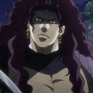 💜 Kars JoJo's Bizarre Adventure Anime, Jojo, Jojos bizarre Abenteuer, Kars, Pillar Men, Bedrohlich telegram sticker