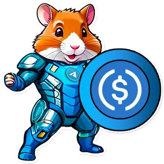 🪙 criceto, animale, moneta, crypto, dollaro, cartone animato, adesivo telegram sticker