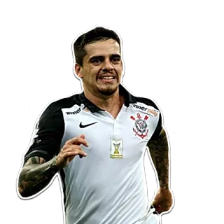 🙄 fútbol, fútbol, atleta, deportes, Corinthians, jugador whatsapp sticker