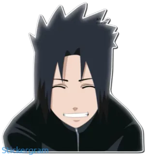 😁 Sasuke Uchiha Naruto Anime, Manga, Sasuke, Uchiha, Naruto telegram sticker