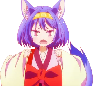 😡 Anime, Personaje, Lobo, Enojado whatsapp sticker