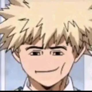 😏 Bakugo Katsuki My Hero Academia Anime, Manga, Personnage, Héros, Bakugo, My Hero Academia telegram sticker