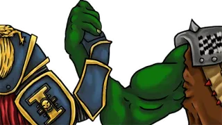 🤝 warhammer, война, орк, военные, фэнтези telegram sticker