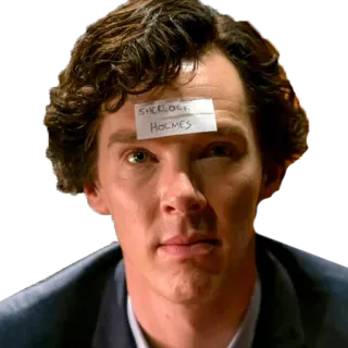 🕵️‍♀️ Sherlock Holmes SHERLOCK
HOLMES sherlock, holmes, sherlock holmes, benedict cumberbatch telegram sticker